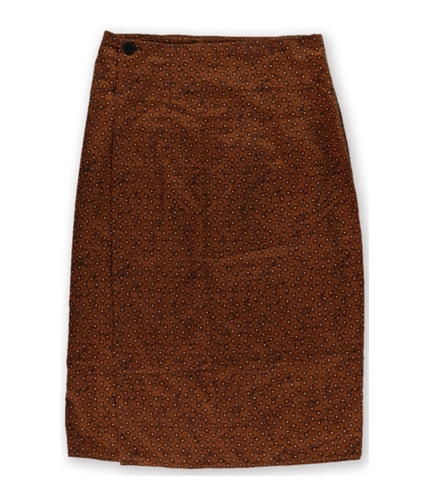 Cool Wear Womens Geometric Pencil Skirt brown M