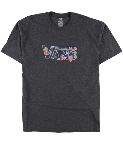 Vans Mens Let's Go Graphic T-Shirt darkgrey XL