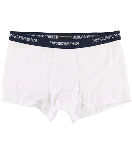 Armani Mens Contrast Underwear Boxer Briefs white XL