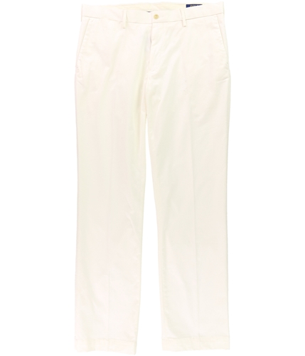 Ralph Lauren Mens Stretch Casual Trouser Pants ivory 34x34