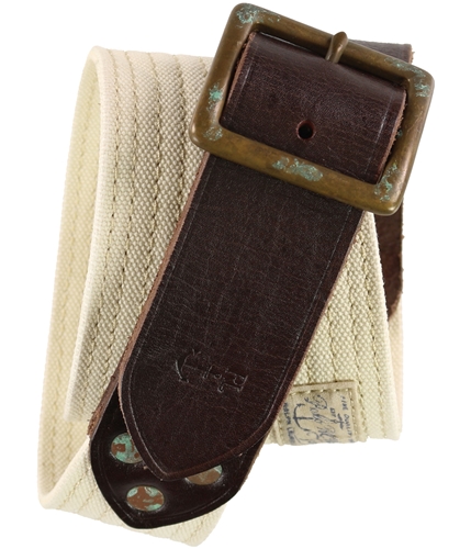 Ralph Lauren Mens Contrast Woven Woven Belt brown 34