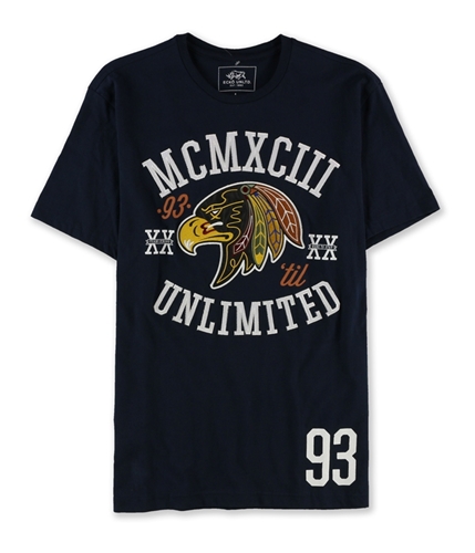 Ecko Unltd. Mens MCMXCIII Unlimited Embellished T-Shirt blue L