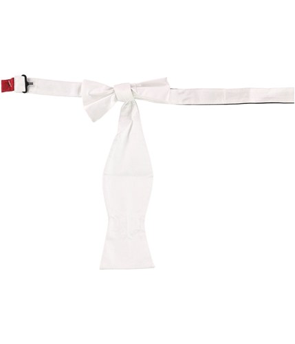 Alfani Mens Glitter Self-tied Bow Tie white One Size
