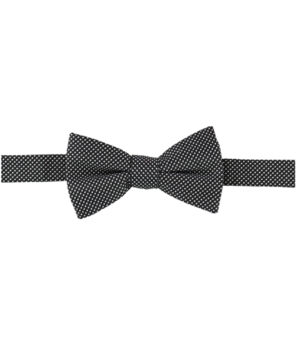 Alfani Mens Polka Dot Self-tied Bow Tie blackwhite One Size
