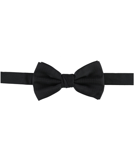 Ryan Seacrest Distinction Mens Texture Self-tied Bow Tie black One Size