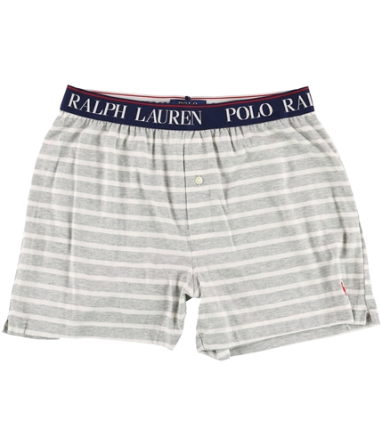 Ralph Lauren Mens Knit Underwear Boxer Briefs grey M