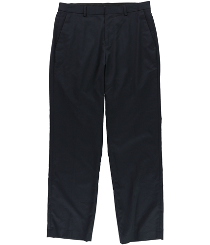 Calvin Klein Mens Flat Front Casual Trouser Pants black 30x30