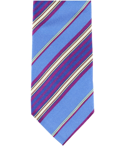 Peter Thomas Mens Stripe Self-tied Necktie blue One Size
