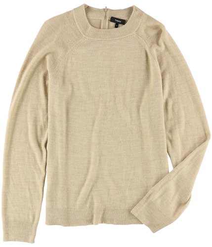 Theory Mens LS Knit Sweater beige S