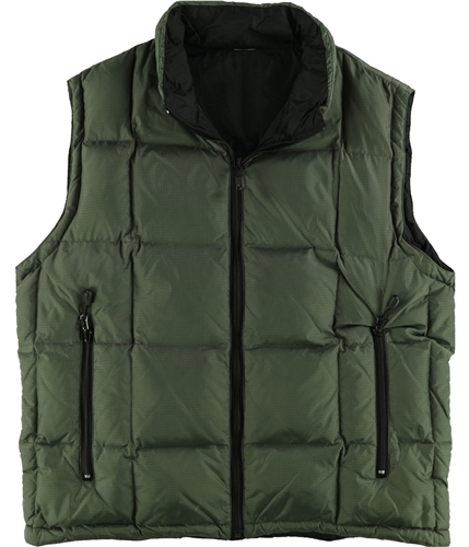 Tags Weekly Mens Reversible Puffer Vest green M