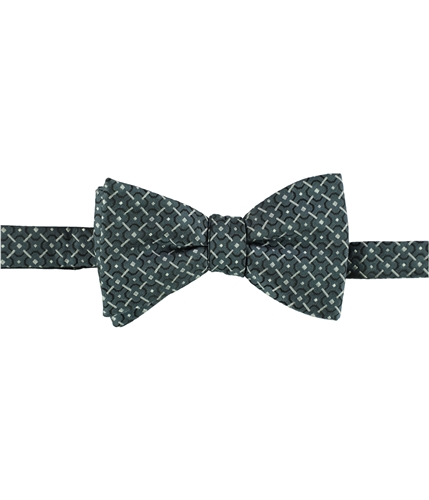 Alfani Mens Geometric Self-tied Bow Tie grey One Size