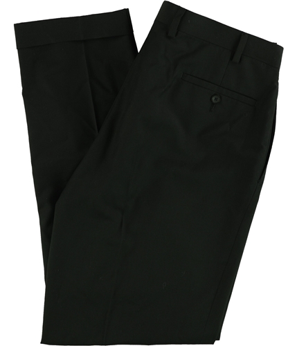 Tags Weekly Mens Solid Dress Pants Slacks black 36x32