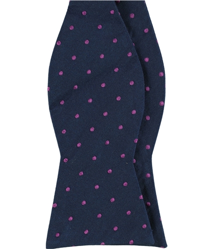 Tommy Hilfiger Mens Dot Self-tied Bow Tie navypink One Size
