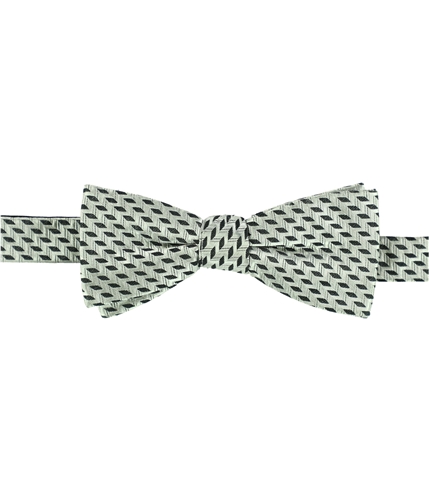 Ryan Seacrest Mens Printed Self-tied Bow Tie blkwht One Size