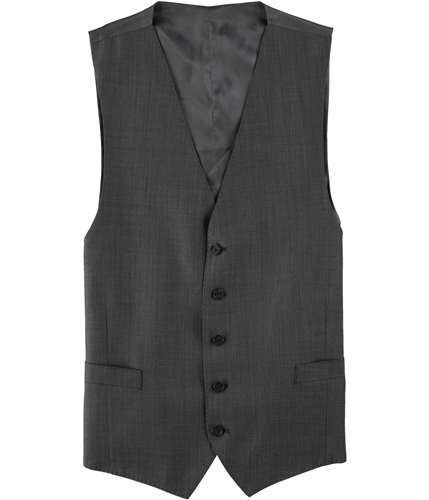 Tags Weekly Mens Patterned Five Button Vest grey 46