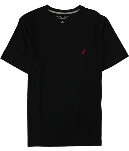 Nautica Mens Logo Pajama Sleep T-shirt black M