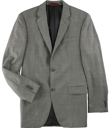 Alfani Mens Wool Two Button Blazer Jacket grey 38