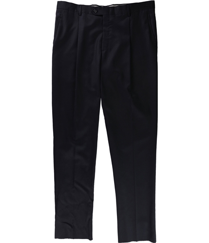 Tags Weekly Mens Pleated Dress Pants Slacks navy 37/Unfinished