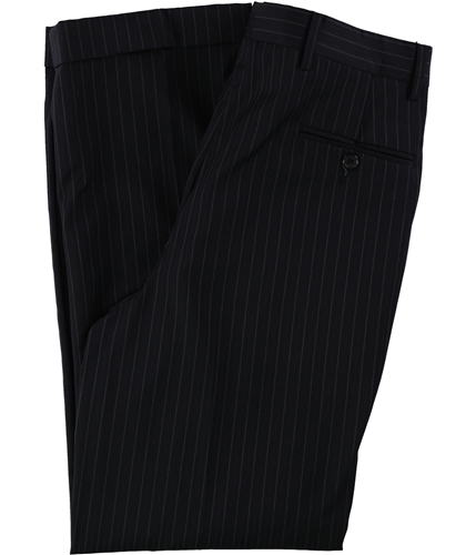 Ralph Lauren Mens Stripe Dress Pants Slacks navy 32x29