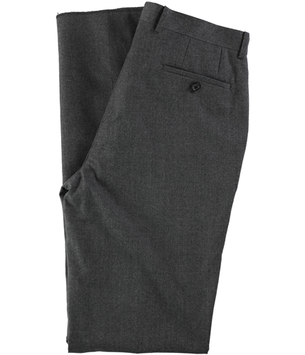 Tags Weekly Mens Flannel Dress Pants Slacks grey 33/Unfinished