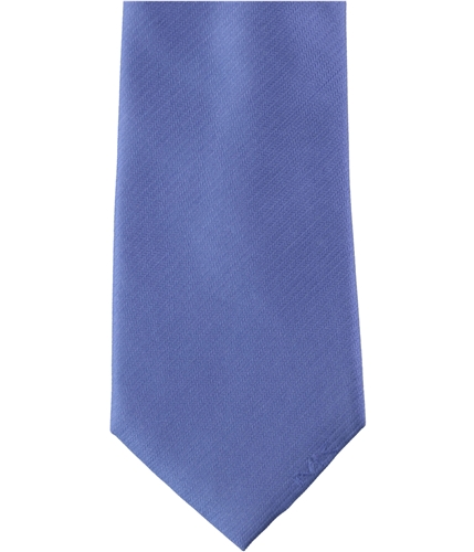 Michael Kors Mens Solid Silk Self-tied Necktie blue One Size