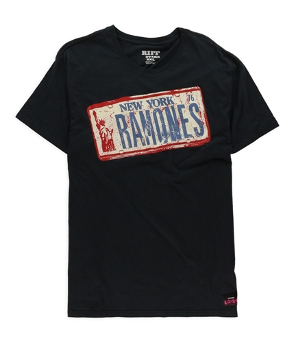 Riff Stars Womens Ramones Graphic T-Shirt navy 2XL