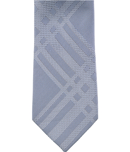 Kenneth Cole Mens Solid Textured Self-tied Necktie ltblue One Size