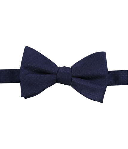 Alfani Mens Solid Self-tied Bow Tie navy One Size