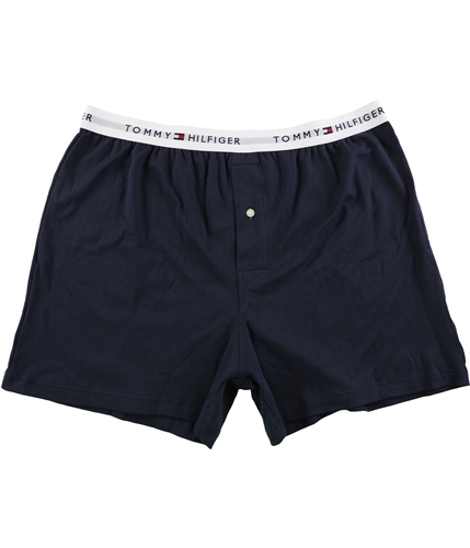 Tommy Hilfiger Mens Solid Underwear Boxers navy XL