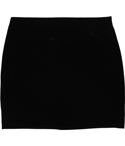 Calvin Klein Womens Velvet Mini Skirt black XS