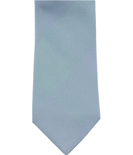 Kenneth Cole Mens Silk Self-tied Necktie ltblue One Size