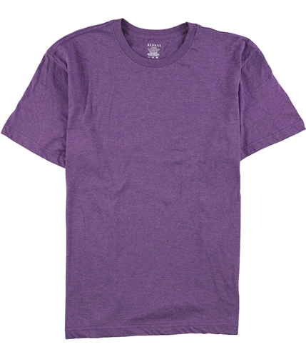 Alfani Mens Crew Basic T-Shirt purple XL