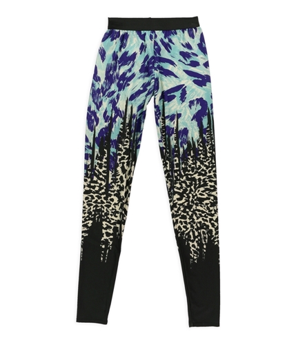 Petticoat Alley Womens Animal Printed Athletic Track Pants multi XS/29