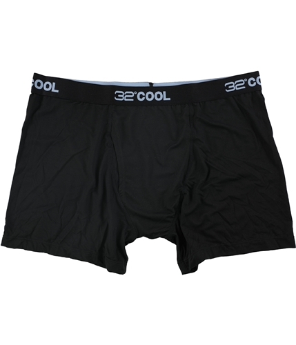 32 Degrees Mens Cool Underwear Boxer Briefs black L