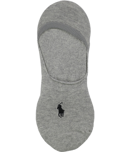 Ralph Lauren Mens Logo No Show Socks grey 10-13
