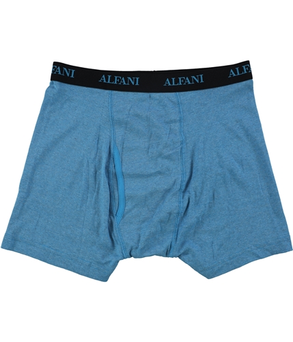 Alfani Mens Contrast Waist Underwear Boxer Briefs blue M