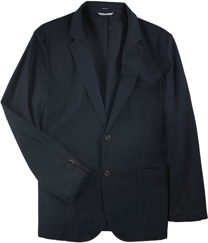 Ralph Lauren Mens Standard Fit Cotton Sport Coat navy L