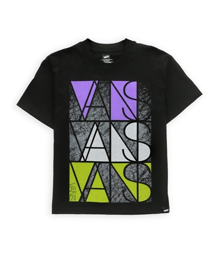 Vans Boys Colorblock Graphic T-Shirt 047 L