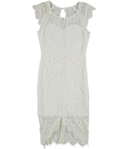 Tags Weekly Womens Lace High-Low Dress offwhite 2