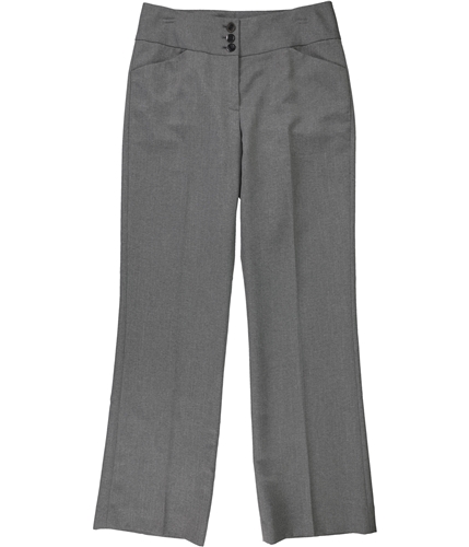 Tahari Womens 3-Button Dress Pants gray 8x32
