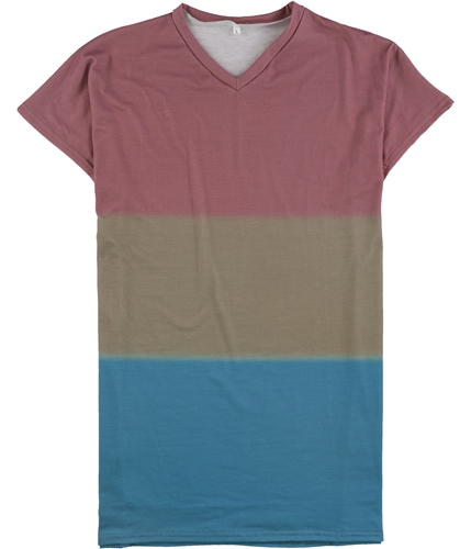 Tags Weekly Womens Colorblock Basic T-Shirt multicolor L
