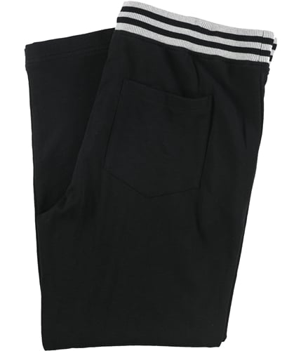Calvin Klein Mens Striped Waist Casual Sweatpants black 2XL/31