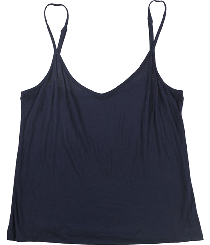 Tags Weekly Womens Solid Cami Tank Top navy S