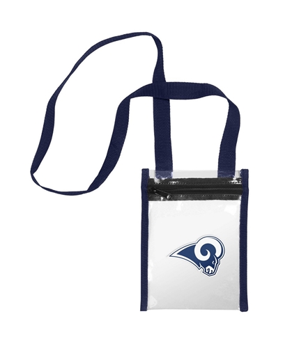 Forever Collectibles Unisex LA Rams Pouch clear