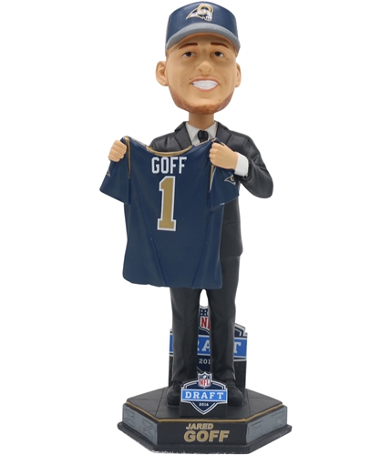 Forever Collectibles Unisex Jared Goff Bobble Head Souvenir blknvy