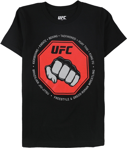 UFC Boys Hammer Fist Graphic T-Shirt black M