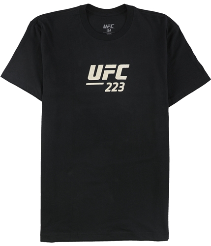 UFC Mens 223 April 7th Brooklyn Graphic T-Shirt black S