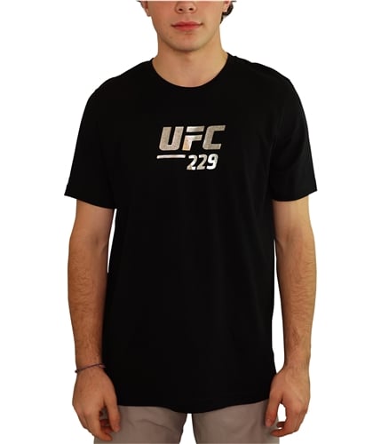 UFC Mens 229 Khabib Vs McGregor Graphic T-Shirt black S