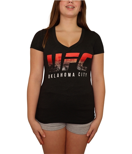 UFC Womens Oklahoma City Graphic T-Shirt charcoal S
