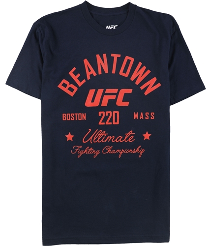UFC Mens Beantown 220 Graphic T-Shirt navy S